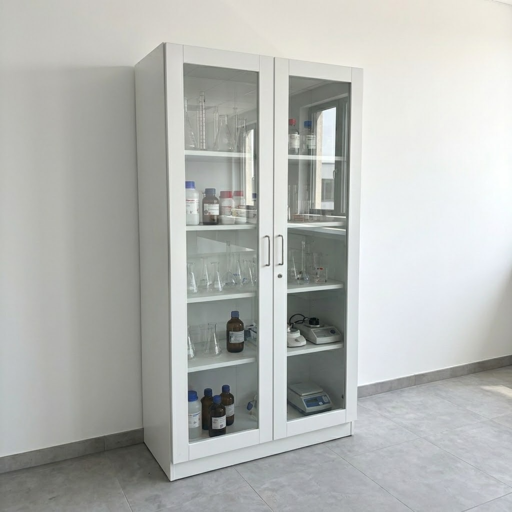 Armoire haute de laboratoire sur-mesure